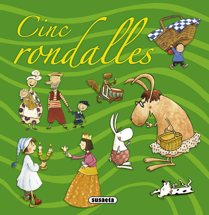 CINC RONDALLES, de SUSAETA, EQUIPO | portada del libro