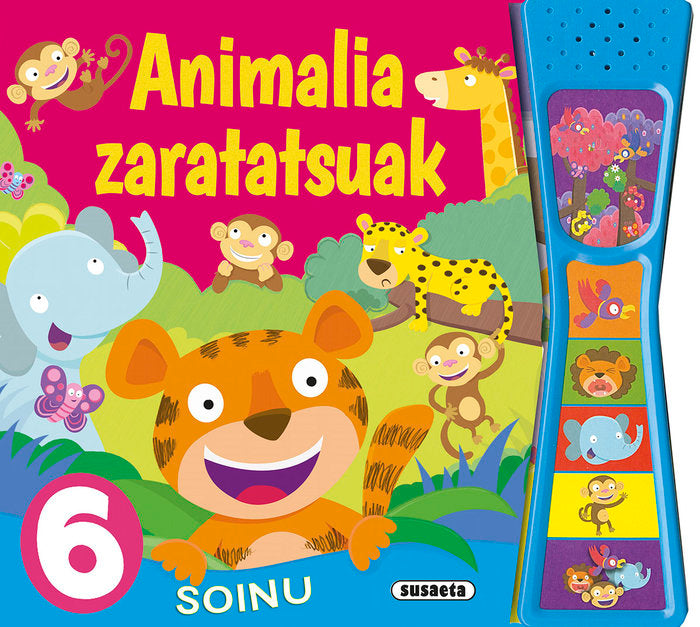ANIMALIA ZARATATSUAK, de SUSAETA, EQUIPO | portada del libro