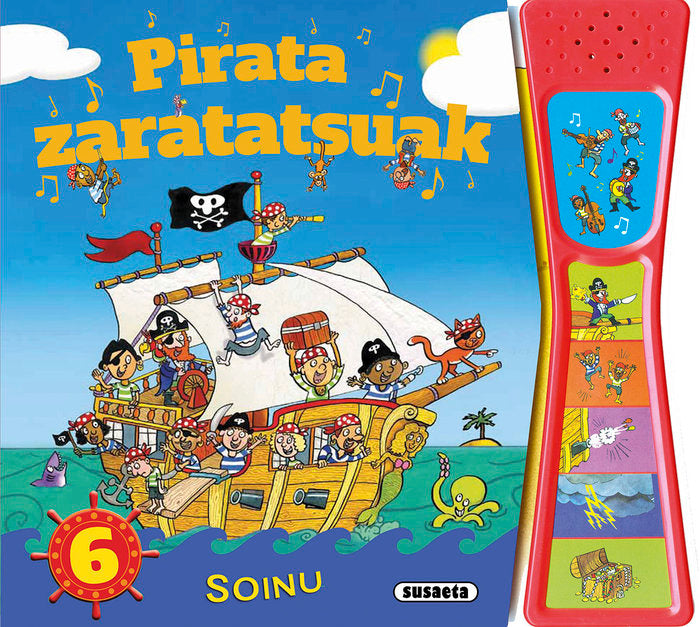 PIRATA ZARATATSUAK, de SUSAETA, EQUIPO | portada del libro