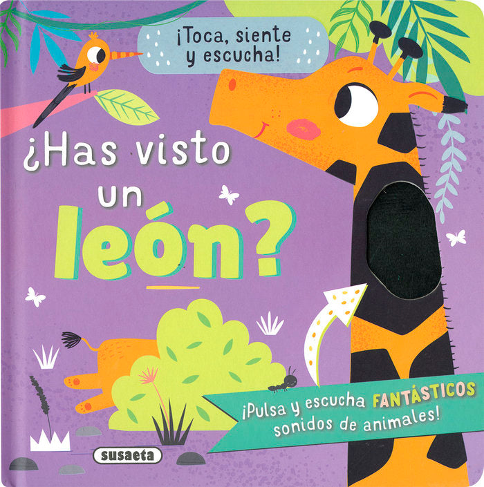 ¿HAS VISTO UN LEON?, de SUSAETA EDICIONES | portada del libro