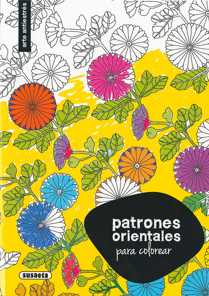 PATRONES ORIENTALES PARA COLOREAR, de SUSAETA | portada del libro