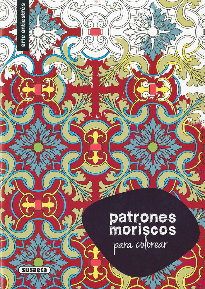 PATRONES MORISCOS PARA COLOREAR, de SUSAETA | portada del libro