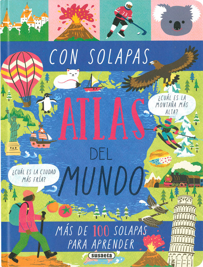 ATLAS DEL MUNDO, de SUSAETA EDICIONES | portada del libro