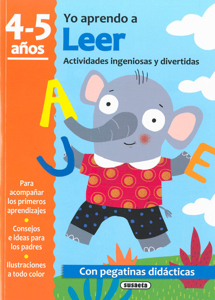 LEER 4-5 AÑOS, de SUSAETA, EQUIPO | portada del libro