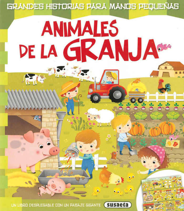 ANIMALES DE LA GRANJA, de SUSAETA | portada del libro