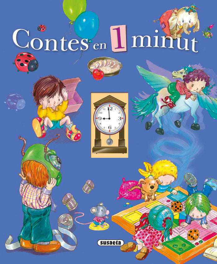 CONTES EN 1 MINUT, de SUSAETA, EQUIP | portada del libro