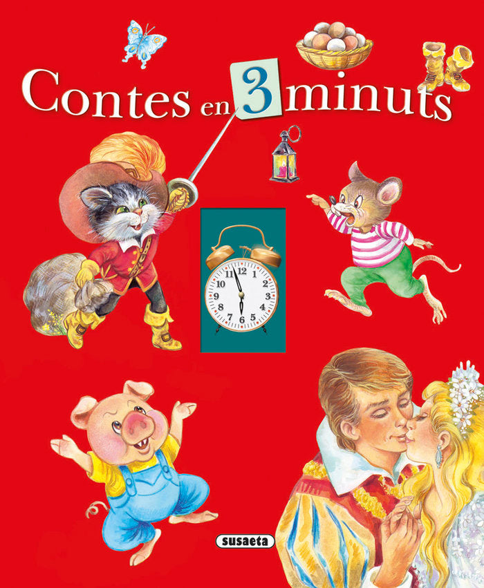 CONTES EN 3 MINUTS, de SUSAETA, EQUIPO | portada del libro