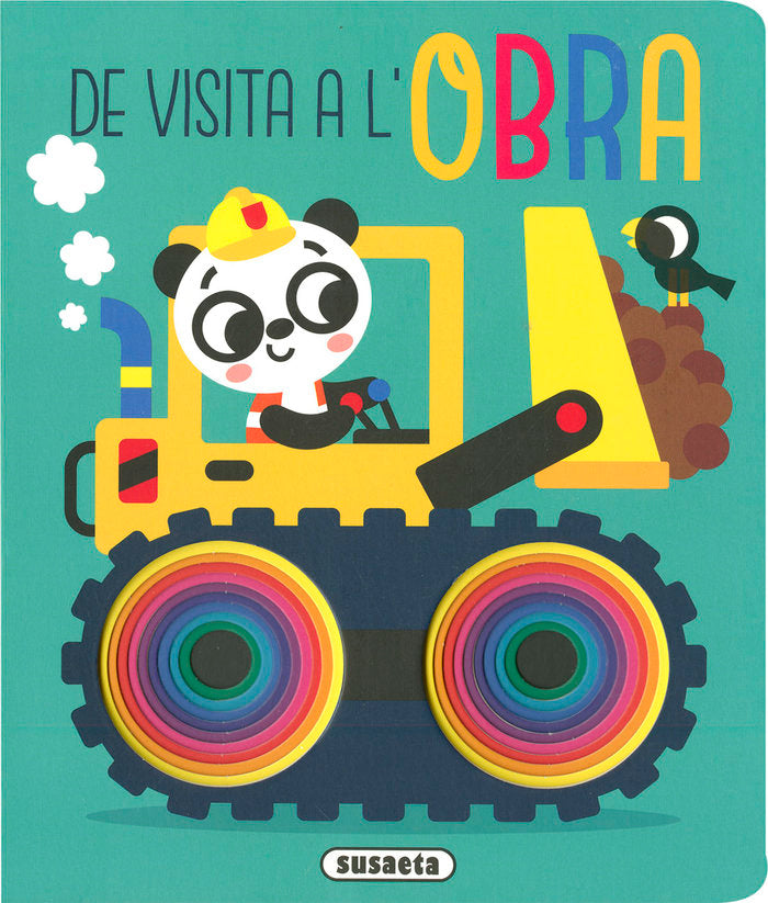 DE VISITA A L'OBRA, de SUSAETA EDICIONES | portada del libro