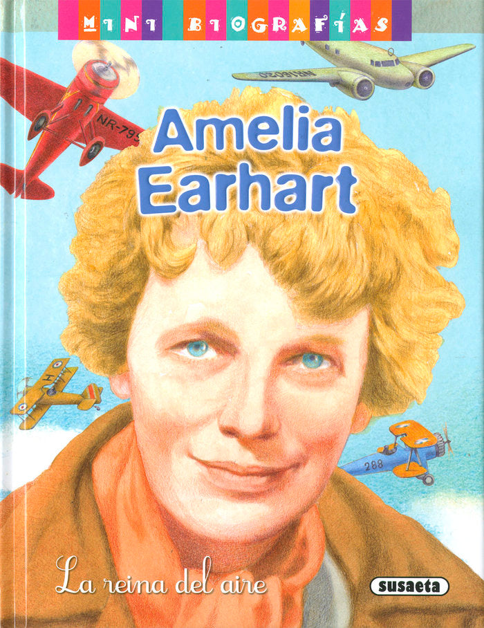 AMELIA EARHART. LA REINA DEL AIRE, de MORAN, JOSE | portada del libro