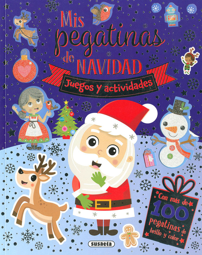 MIS PEGATINAS DE NAVIDAD, de SUSAETA EDICIONES | portada del libro