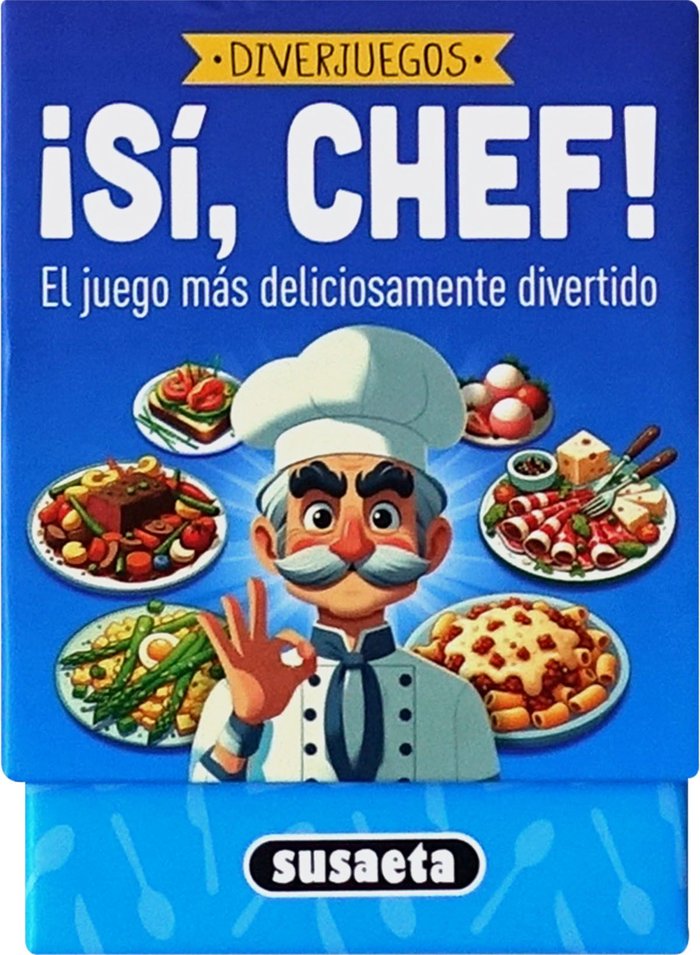 ¡SI, CHEF! DIVERJUEGOS, de YOMIKOKO | portada del libro