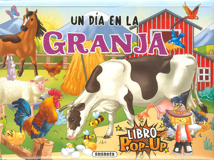 UN DIA EN LA GRANJA, de SUSAETA EDICIONES | portada del libro