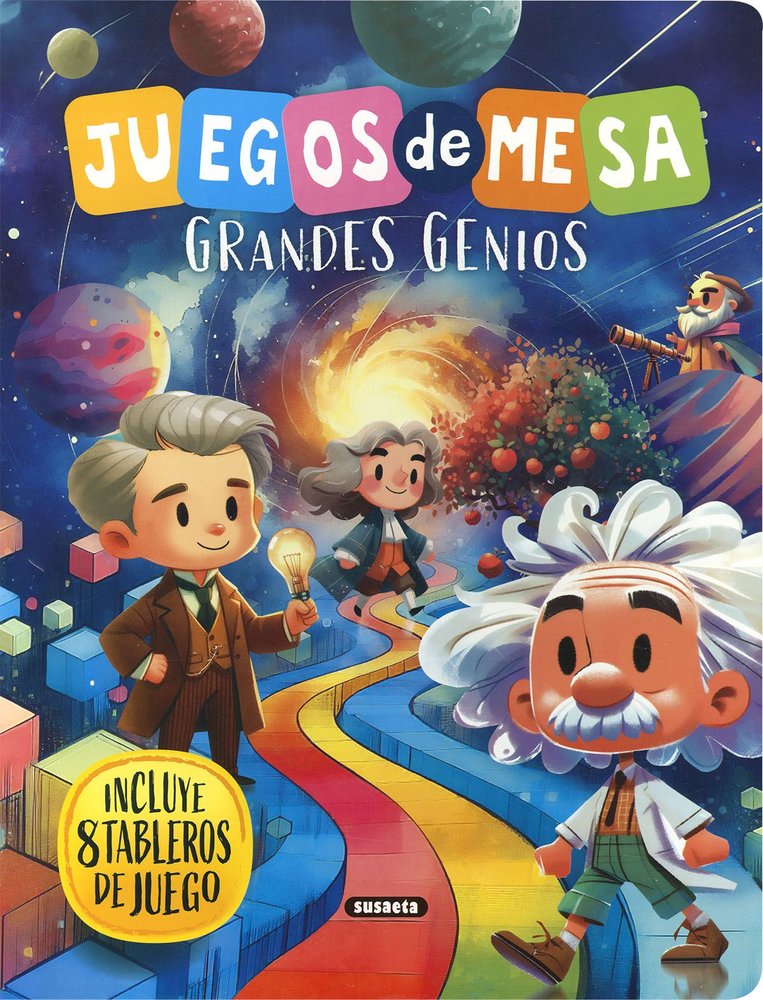 GRANDES GENIOS, de SUSAETA EDICIONES | portada del libro