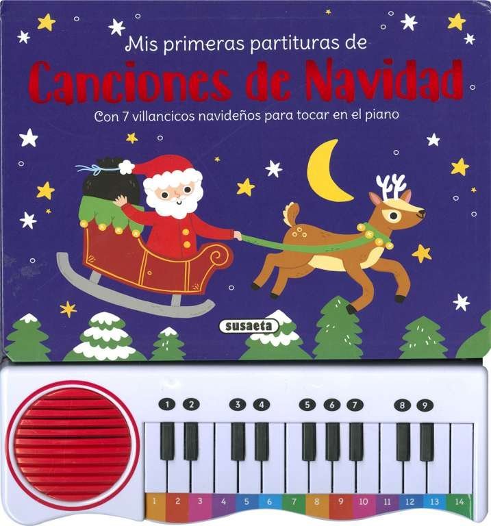 CANCIONES DE NAVIDAD, de SUSAETA EDICIONES | portada del libro