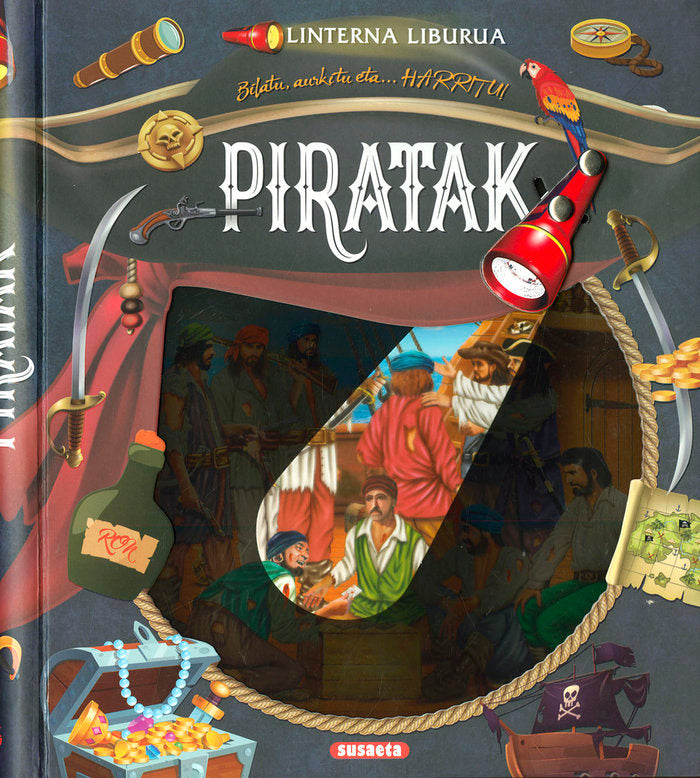 PIRATAK, de EDICIONES, SUSAETA | portada del libro