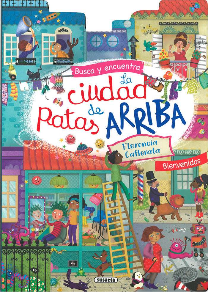 LA CIUDAD DE PATAS ARRIBA, de SUSAETA EDICIONES | portada del libro