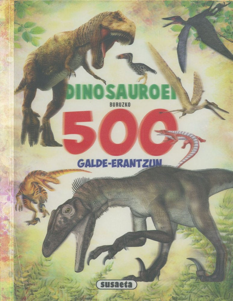 ANIMALIEI BURUZKO 500 GALDE-ERANTZUN, de SUSAETA, EQUIPO | portada del libro