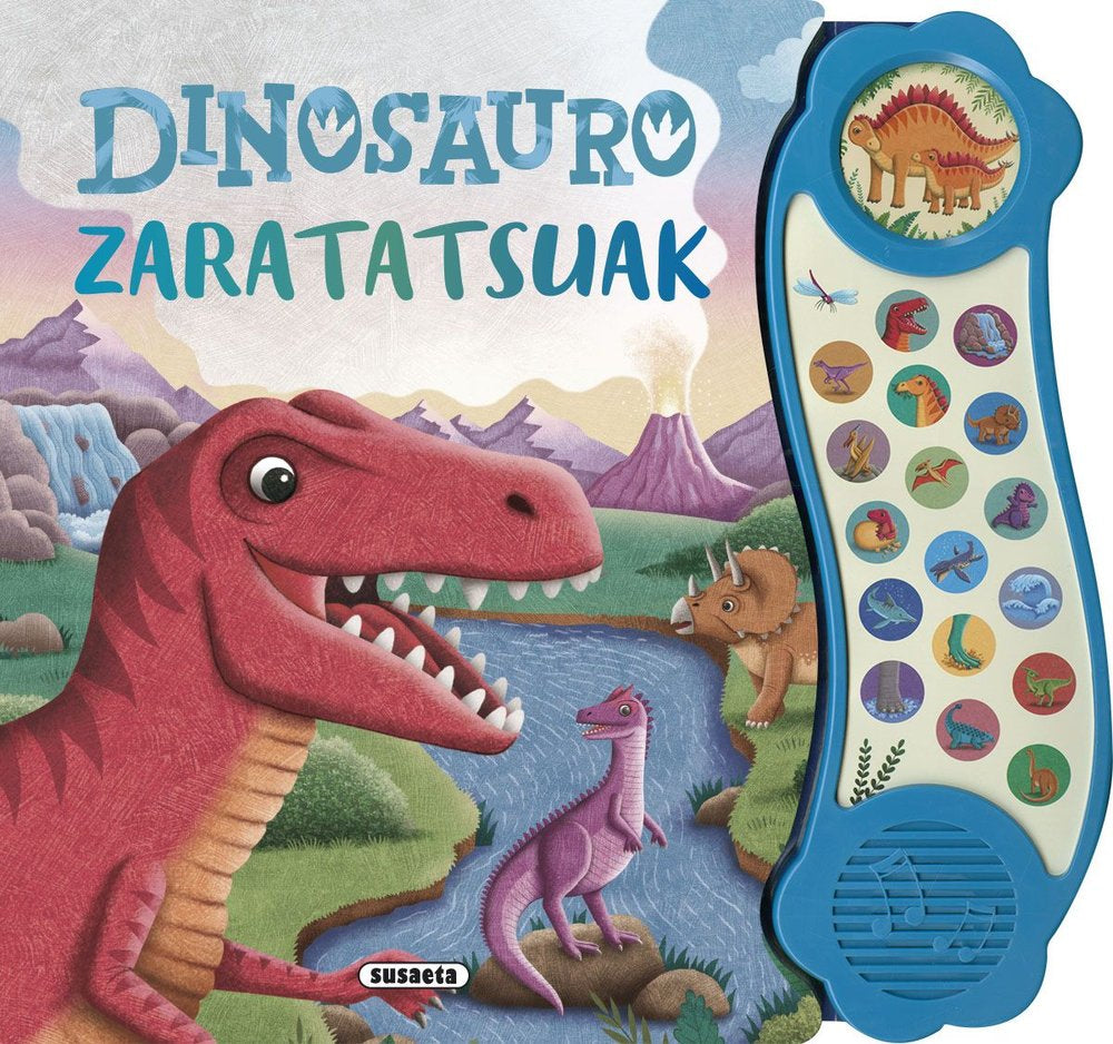 DINOSAURO ZARATATSUAK, de SUSAETA EDICIONES | portada del libro