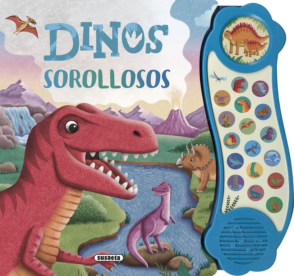 DINOS SOROLLOSOS, de SUSAETA EDICIONES | portada del libro