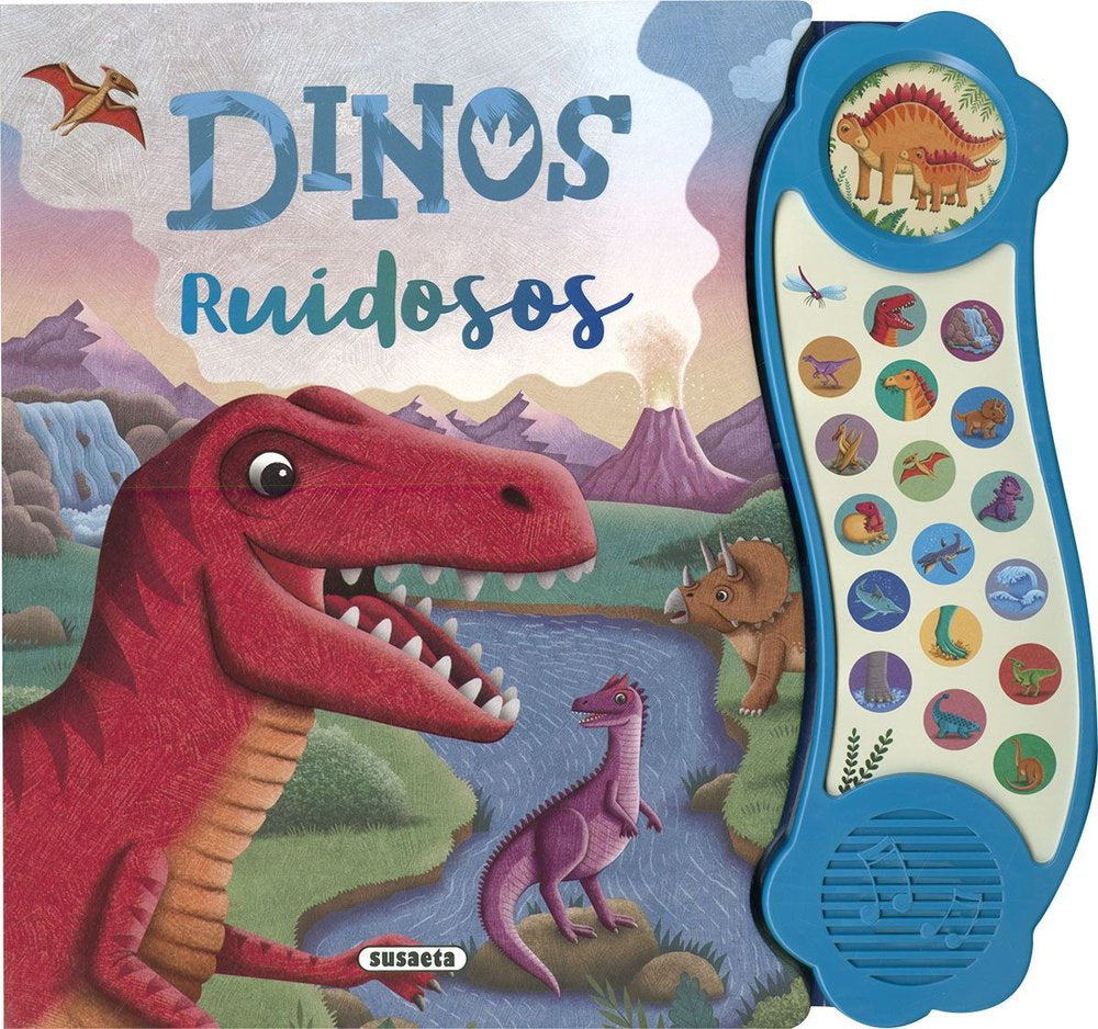 DINOS RUIDOSOS, de SUSAETA EDICIONES | portada del libro