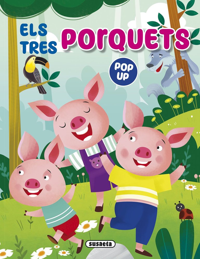 ELS TRES PORQUETS, de SUSAETA EDICIONES | portada del libro