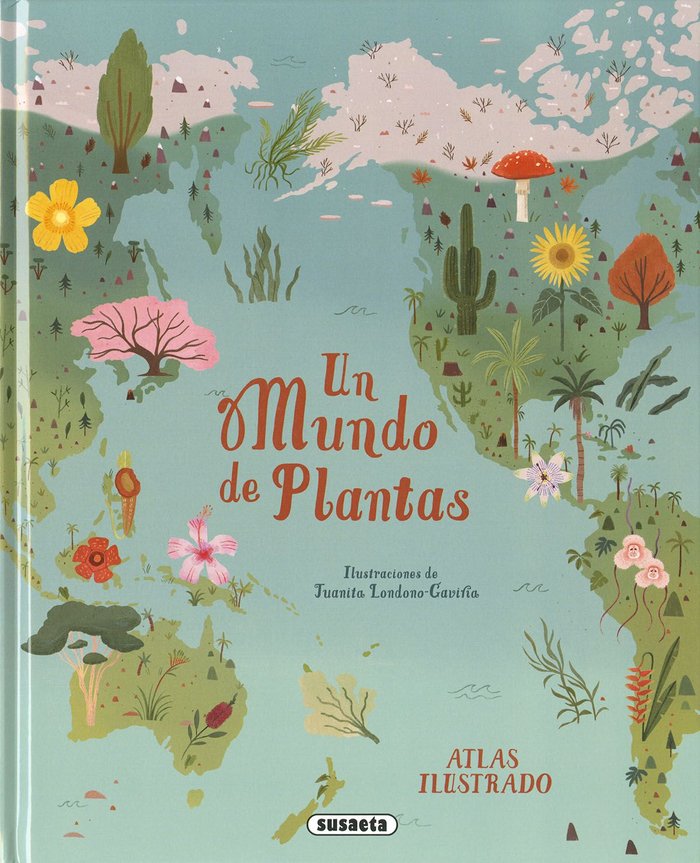 UN MUNDO DE PLANTAS, de LEACH, MICHAEL | portada del libro