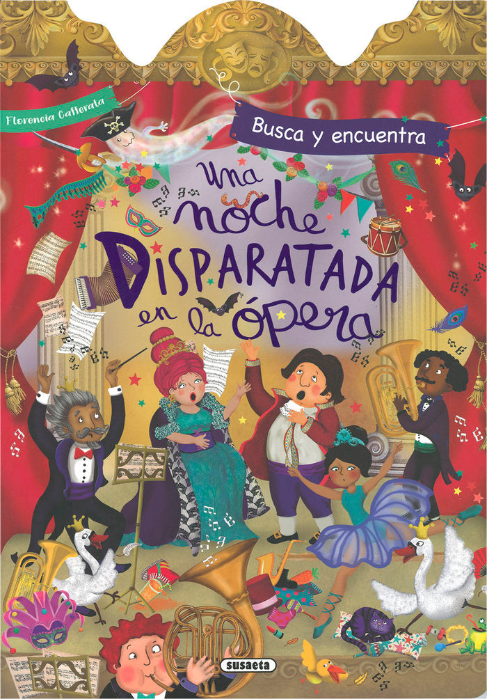 UNA NOCHE DISPARATADA EN LA OPERA, de SUSAETA EDICIONES | portada del libro