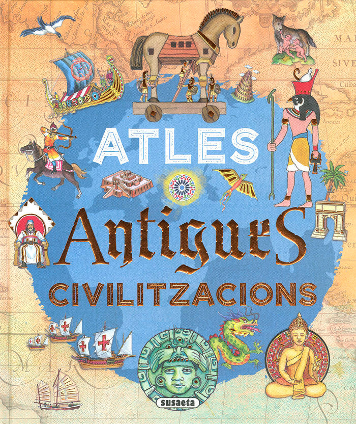 ATLES ANTIGUES CIVILITZACIONS, de ROVETTA, IVAN | portada del libro