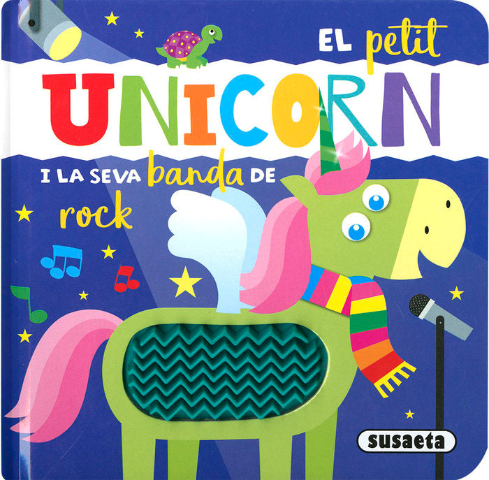 EL PETIT UNICORN I LA SEVA BANDA DE ROCK, de EDICIONES, SUSAETA | portada del libro