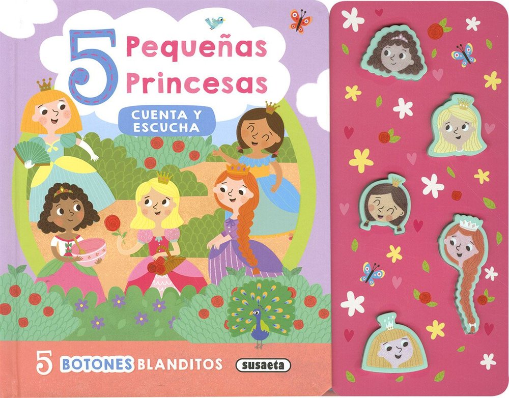 5 PEQUEÑAS PRINCESAS, de SUSAETA EDICIONES | portada del libro
