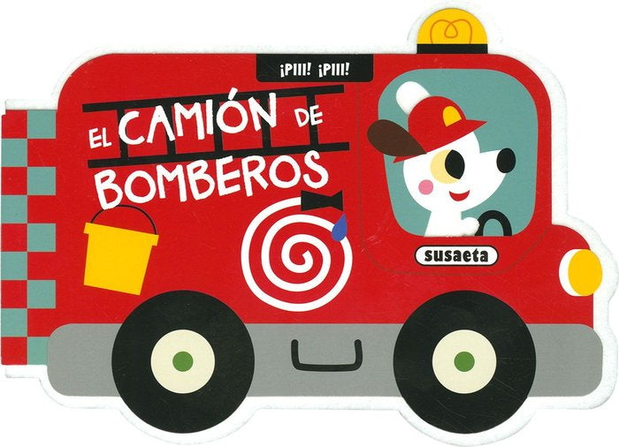 EL CAMION DE BOMBEROS, de SUSAETA EDICIONES | portada del libro