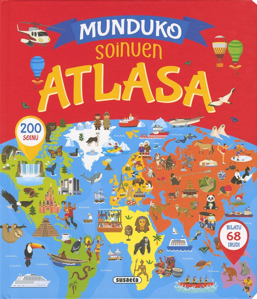 MUNDUKO SOINUEN ATLASA, de DELGADO NARES, ANA | portada del libro