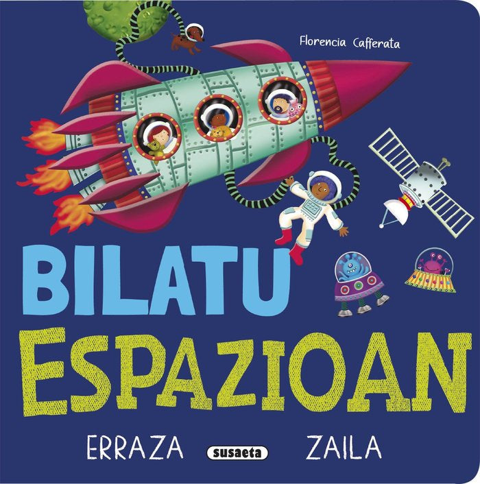 BILATU ESPAZIOAN, de CAFFERATA, FLORENCIA | portada del libro