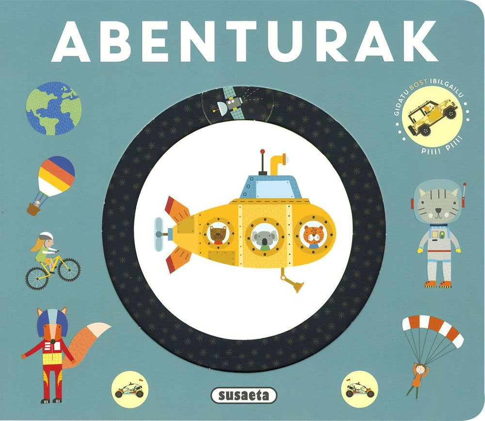 ABENTURAK, de SUSAETA EDICIONES | portada del libro