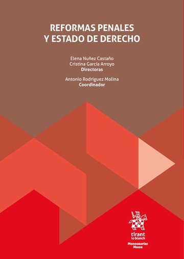 Reformas Penales y Estado de Derecho, de NUÑEZ CASTAÑO | portada del libro