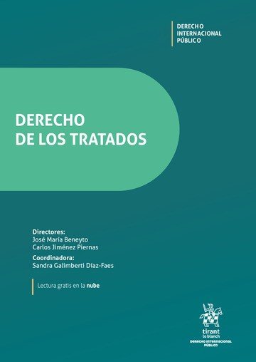Derecho de los Tratados, de BENEYTO | portada del libro