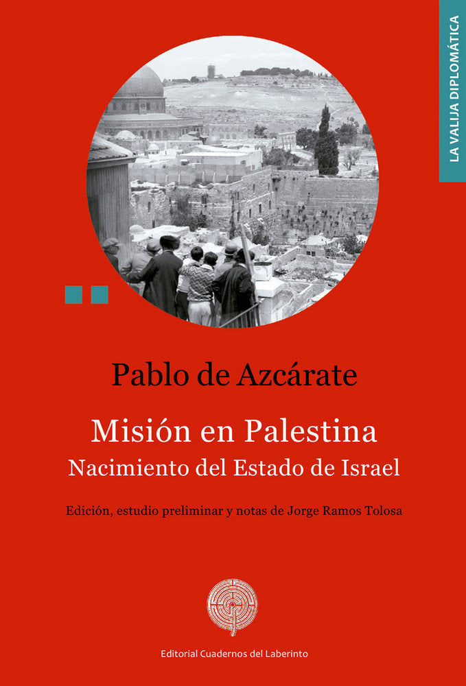 Misión en Palestina, de de Azcárate y flóre, Pablo | portada del libro