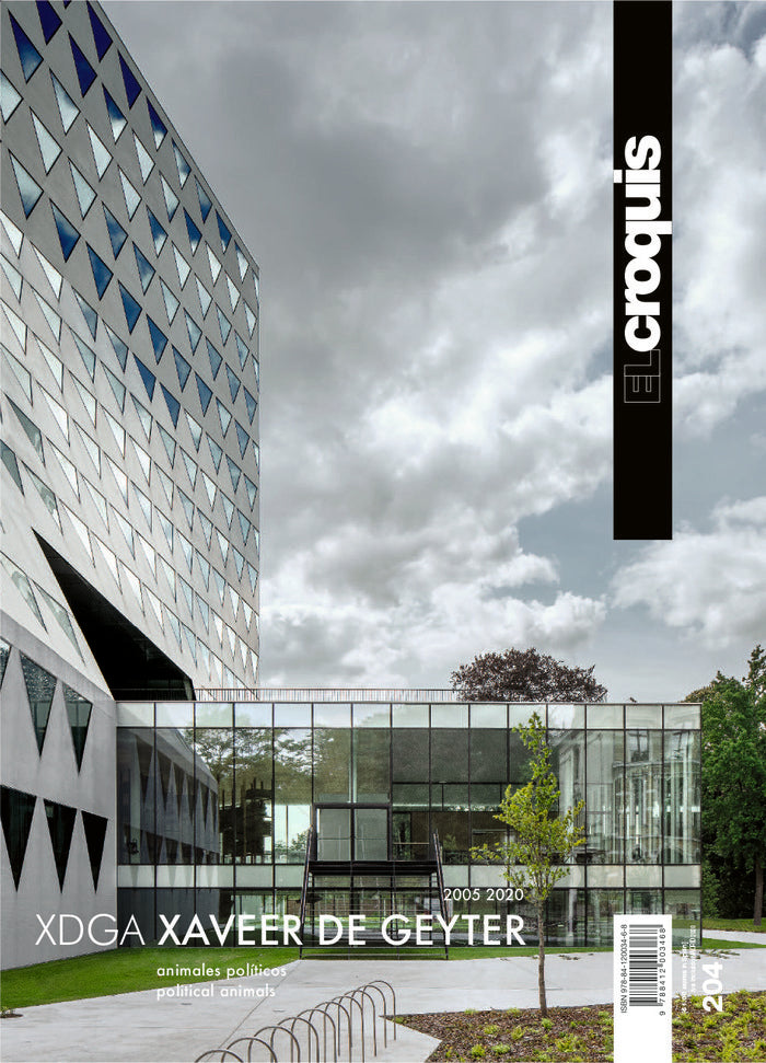 XDGA. XAVEER DE GEYTER ARCHITECTS 2005 / 2020 | portada del libro