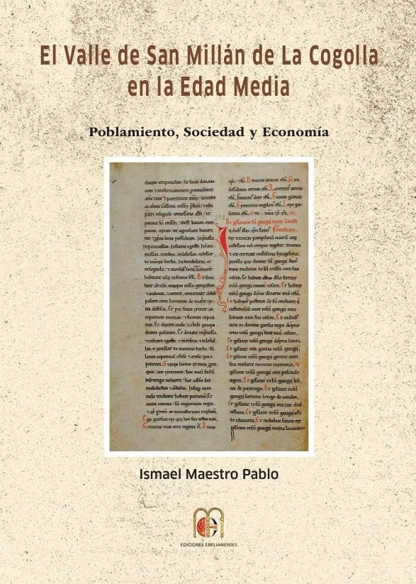 EL VALLE DE SAN MILLAN DE LA COGOLLA EN LA EDAD MEDIA, de MAESTRO PABLO, ISMAEL | portada del libro