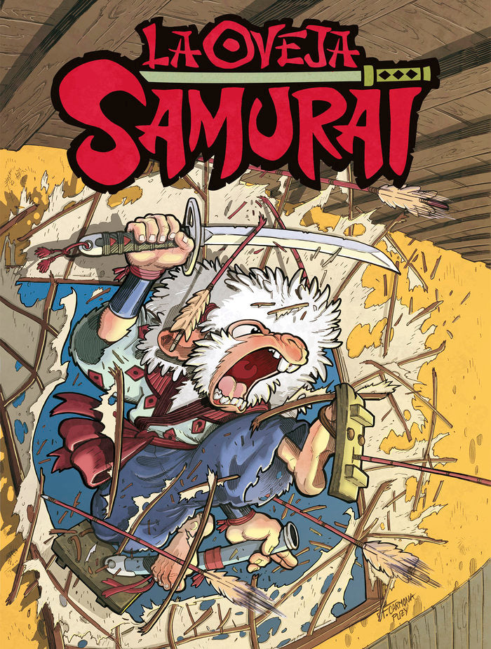 LA OVEJA SAMURAI: la senda del tatuador, de CARMONA | portada del libro