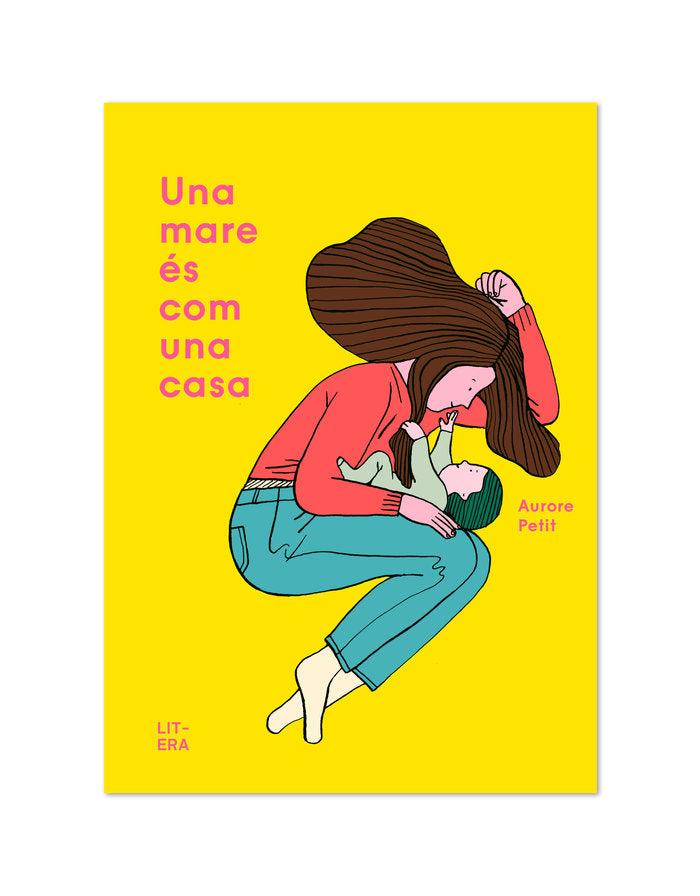 UNA MARE ES COM UNA CASA - CATALA, de Petit | portada del libro