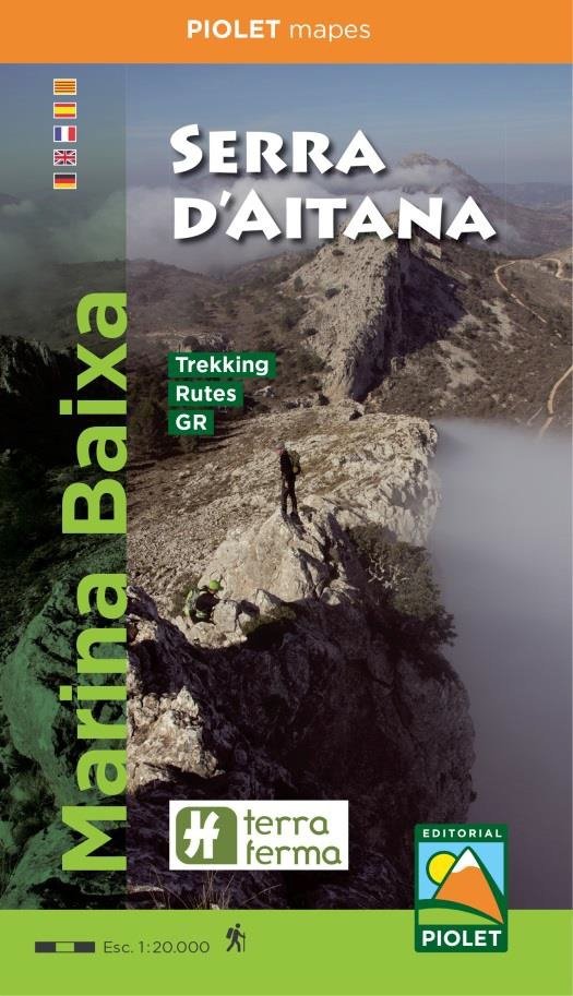 SERRA D'AITANA. Marina Baixa, de Piolet, Editorial | portada del libro
