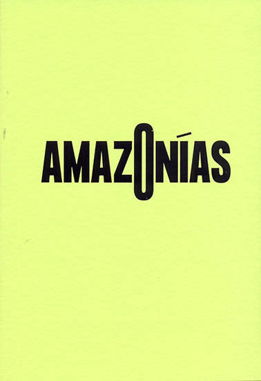 Amazonías, de LERNER | portada del libro