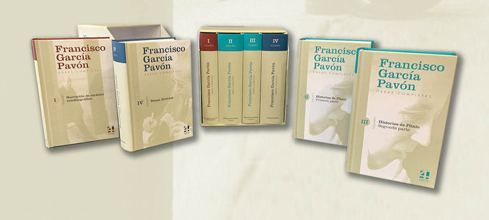 FRANCISCO GARCIA PAVON OBRAS COMPLETAS, de GARCIA PAVON,FRANCISCO | portada del libro