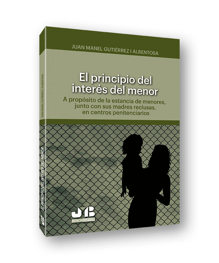 El principio del interés del menor, de Gutiérrez Albentosa, Joan Manel | portada del libro