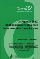 La Agenda 2030. Implicaciones y retos para las administraciones locales, de José Esteve Pardo | portada del libro