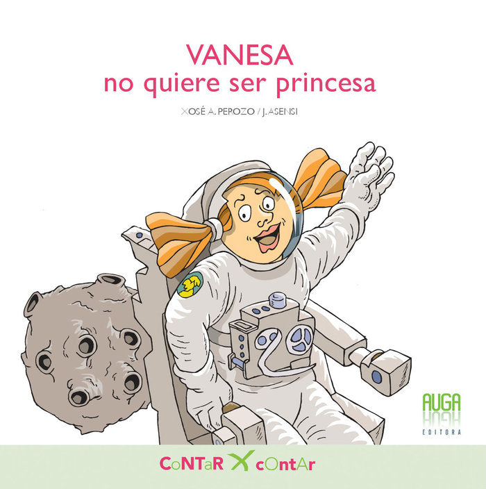 VANESA no quiere ser princesa, de PEROZO, XOSÉ A. | portada del libro