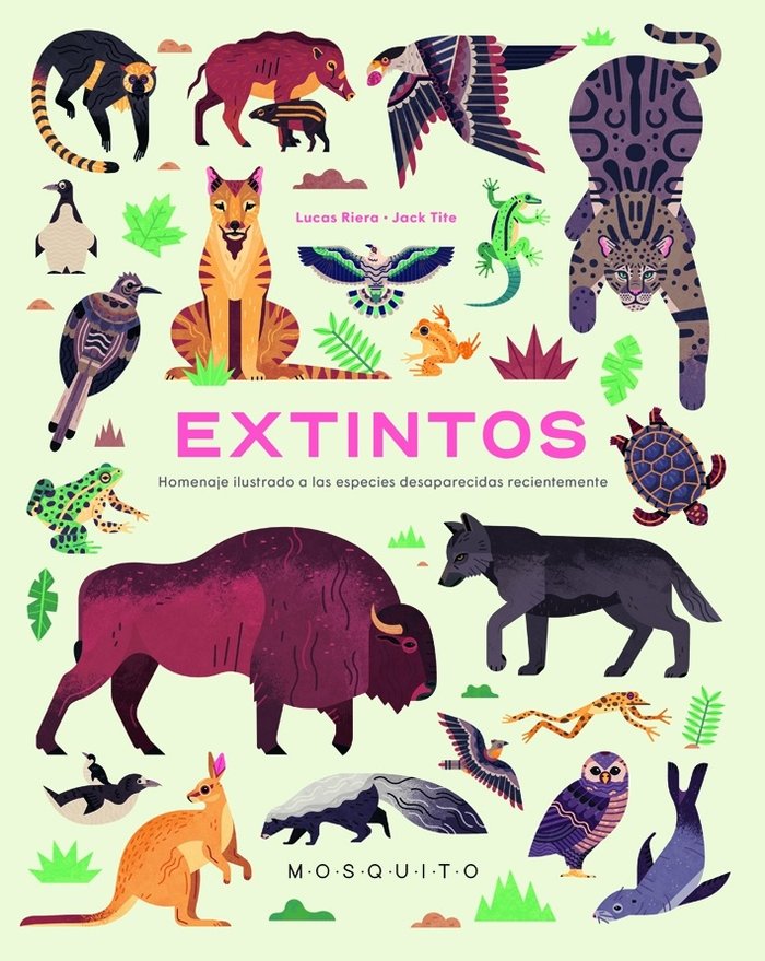 Extintos, de Riera, Lucas | portada del libro