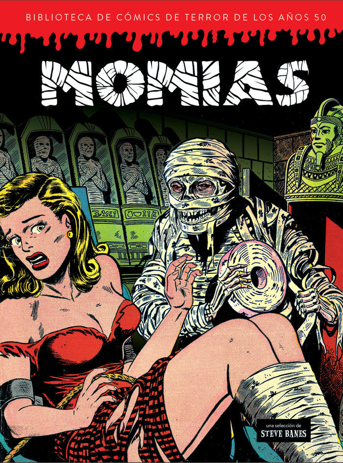 MOMIAS BIBLIOTECA COMICS DE TERROR AÑOS 50 VOLUMEN 4 | portada del libro