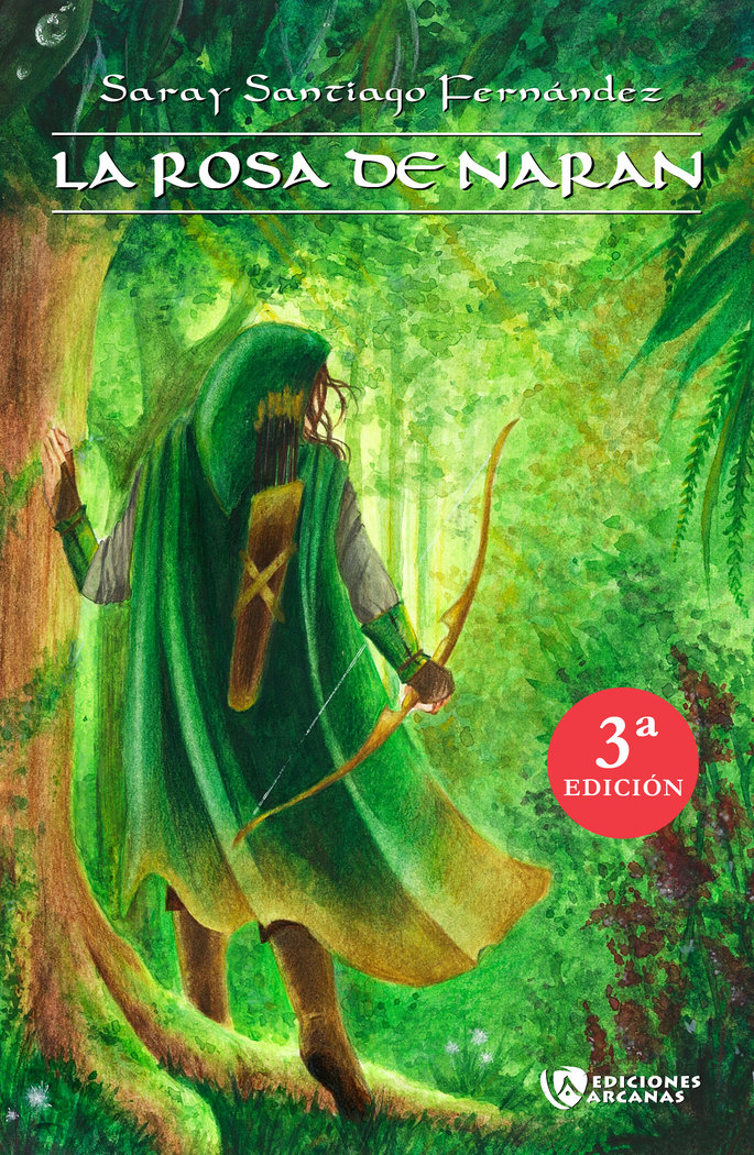 LA ROSA DE NARAN, de SARAY SANTIAGO FERNANDEZ | portada del libro